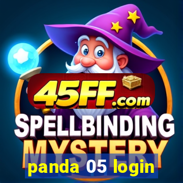 panda 05 login
